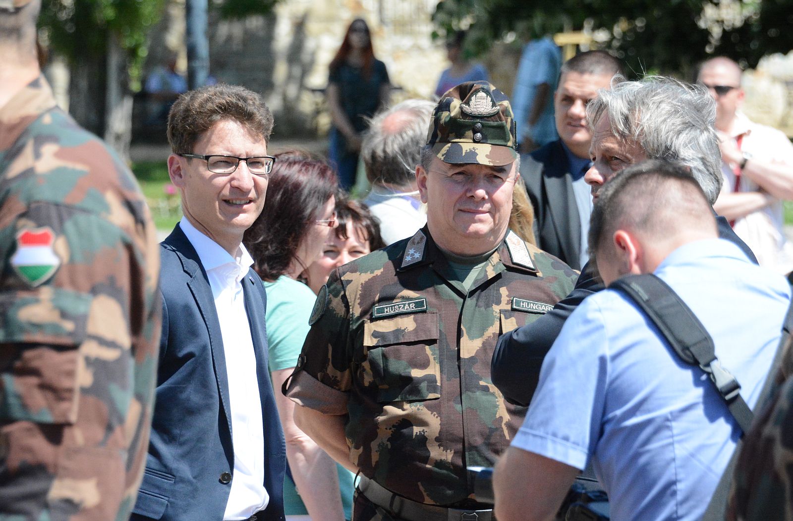 Idén is bemutatkoztak Fehérvár Katonái a Palotai kapu téren